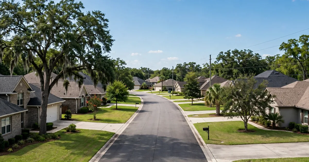 Aerial view of Houston rooftops under daylight