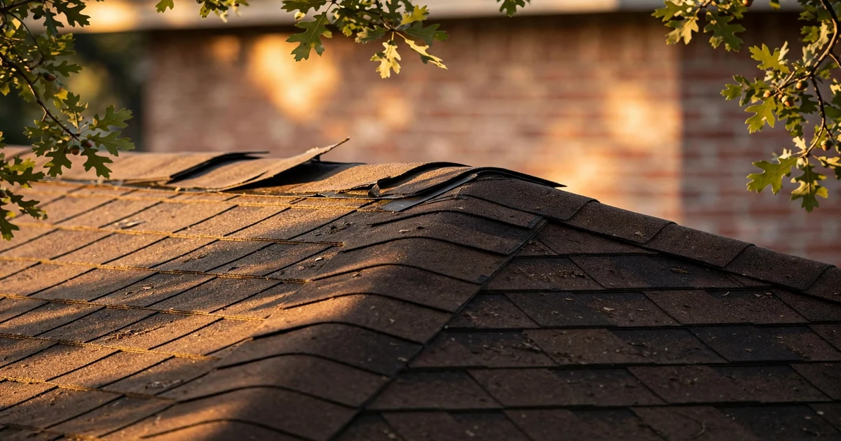Country Meadows roof repair in Pasadena: suburban home with architectural shingle roof