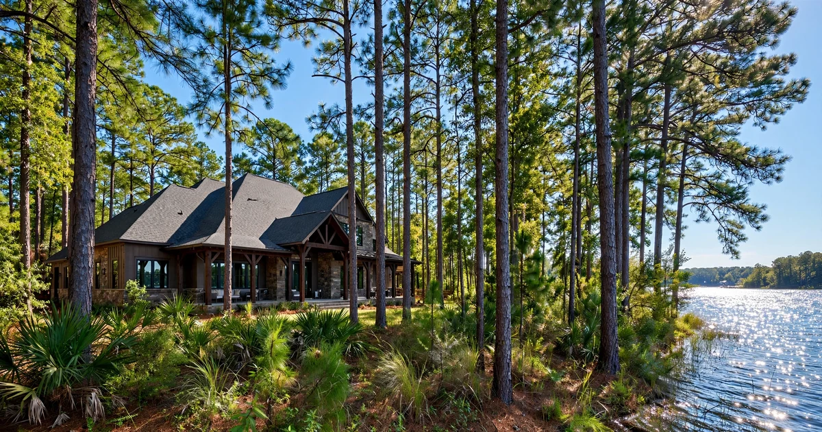Walden roof repair in Conroe: suburban home with architectural shingle roof